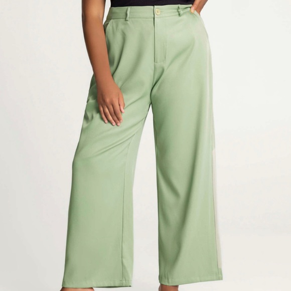 Cider Pants - 🚨MUST GO ASAP🚨 NWOT Cider Pistachio, green, wide leg trousers